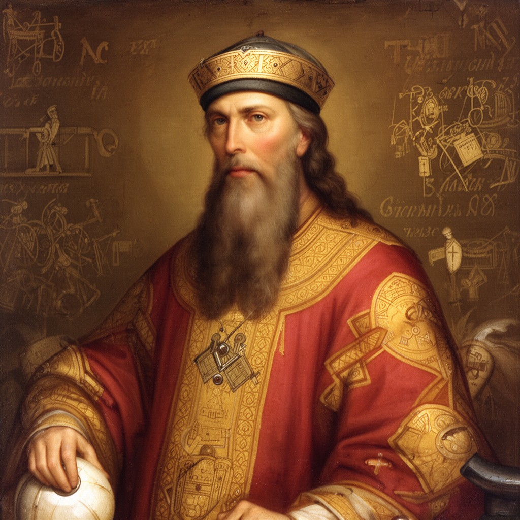 AI-generated illustration of Yaroslav the Wise