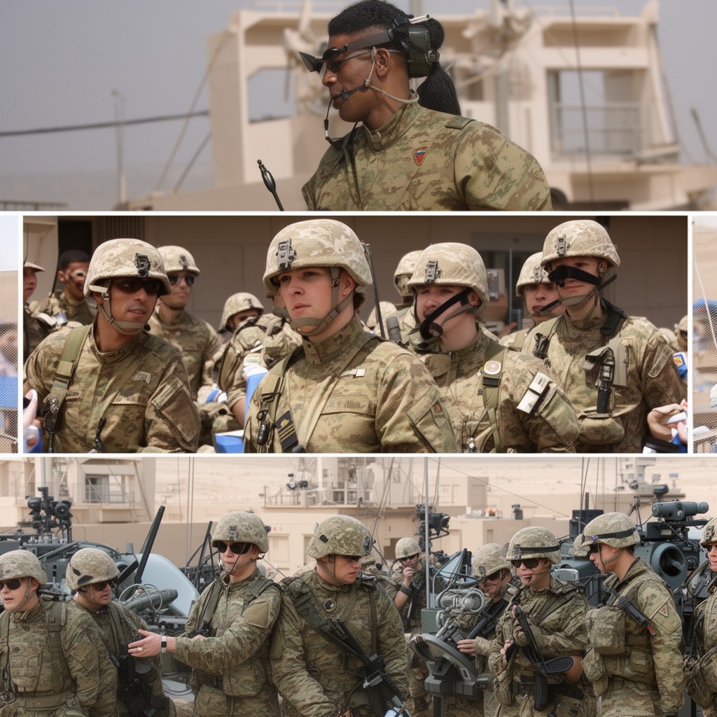 AI-generated illustration of United States Marine Corps Forces Africa