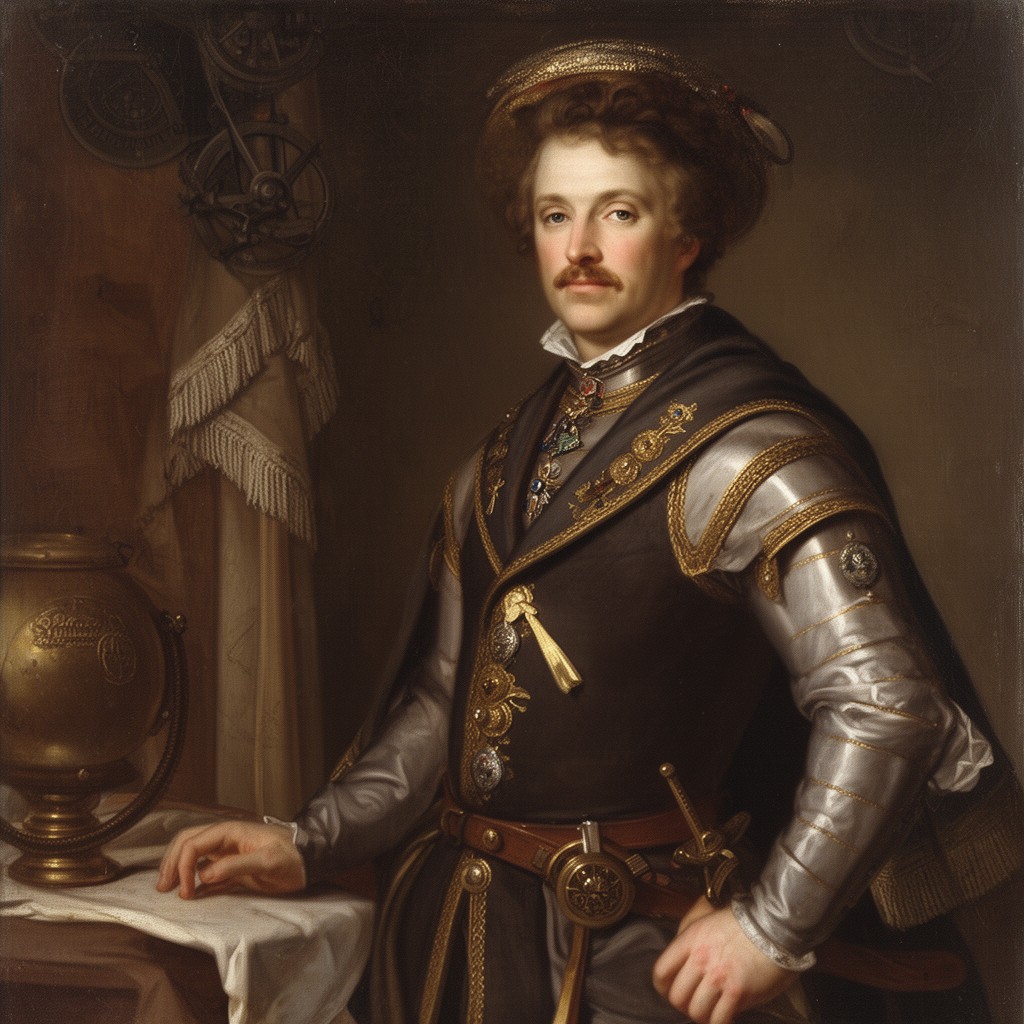 AI-generated illustration of Earl of Huntingdon