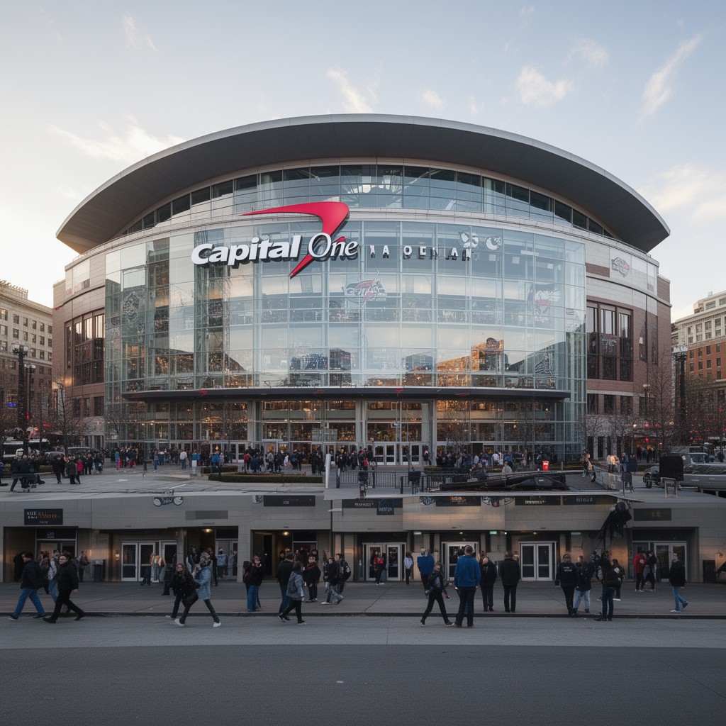 AI-generated illustration of Capital One Arena
