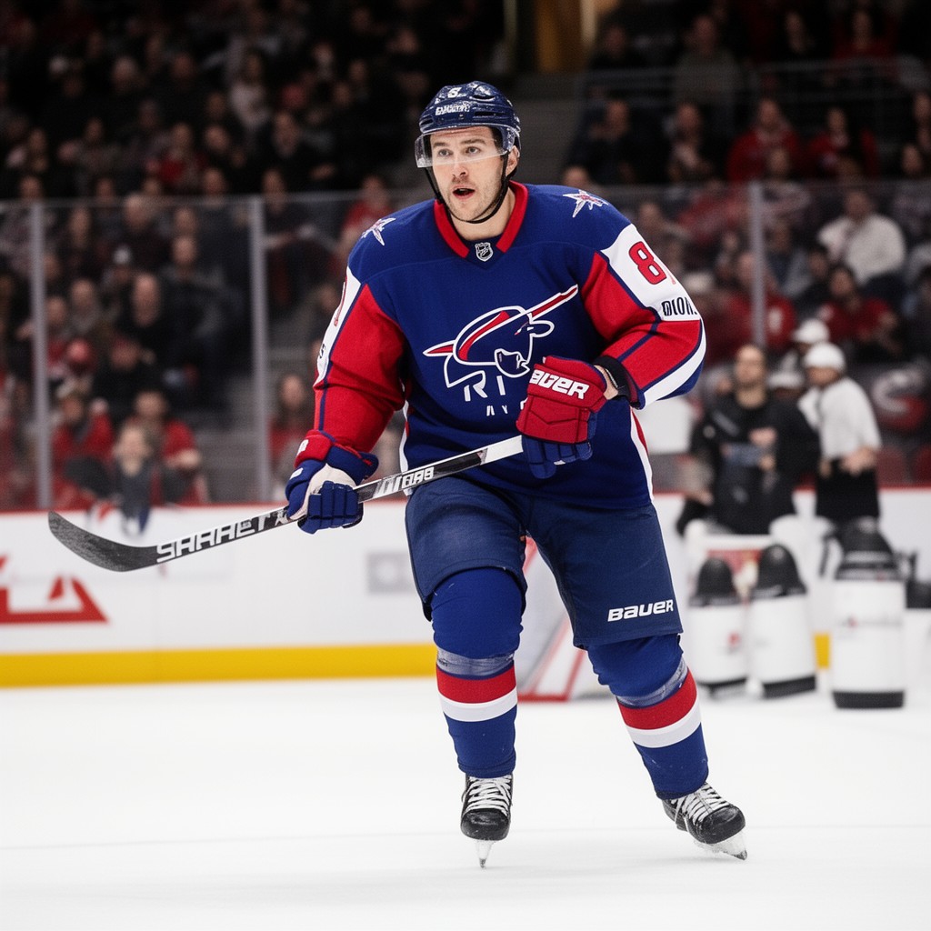 AI-generated illustration of John Carlson