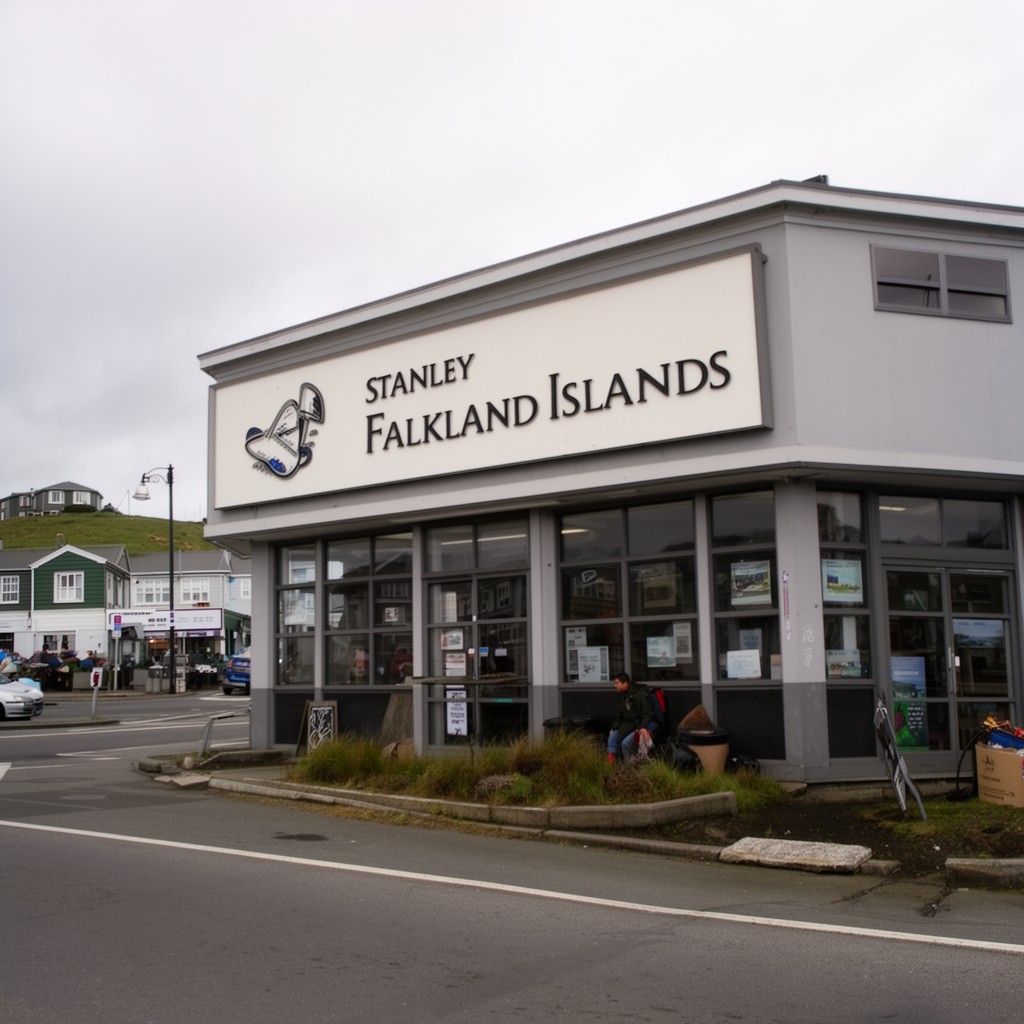 AI-generated illustration of Stanley, Falkland Islands