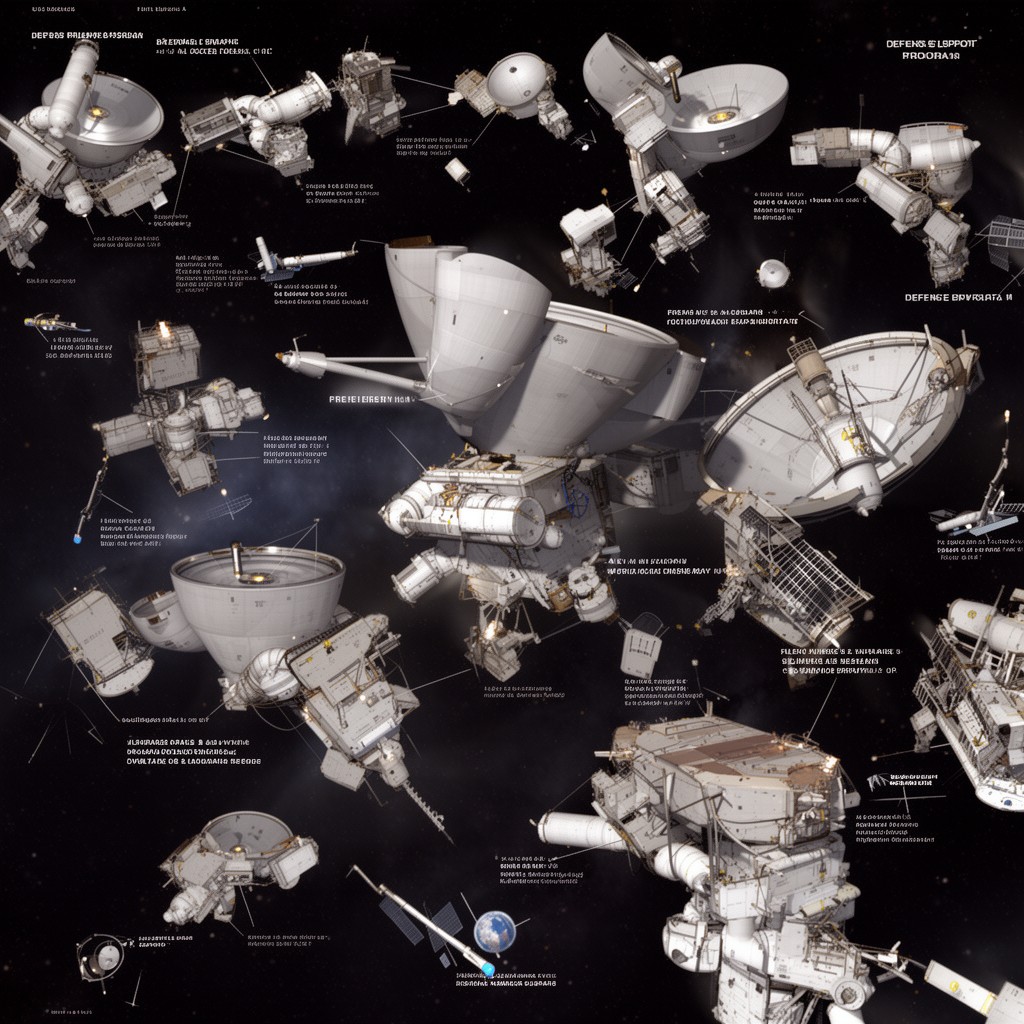 AI-generated illustration of Defense Support Program