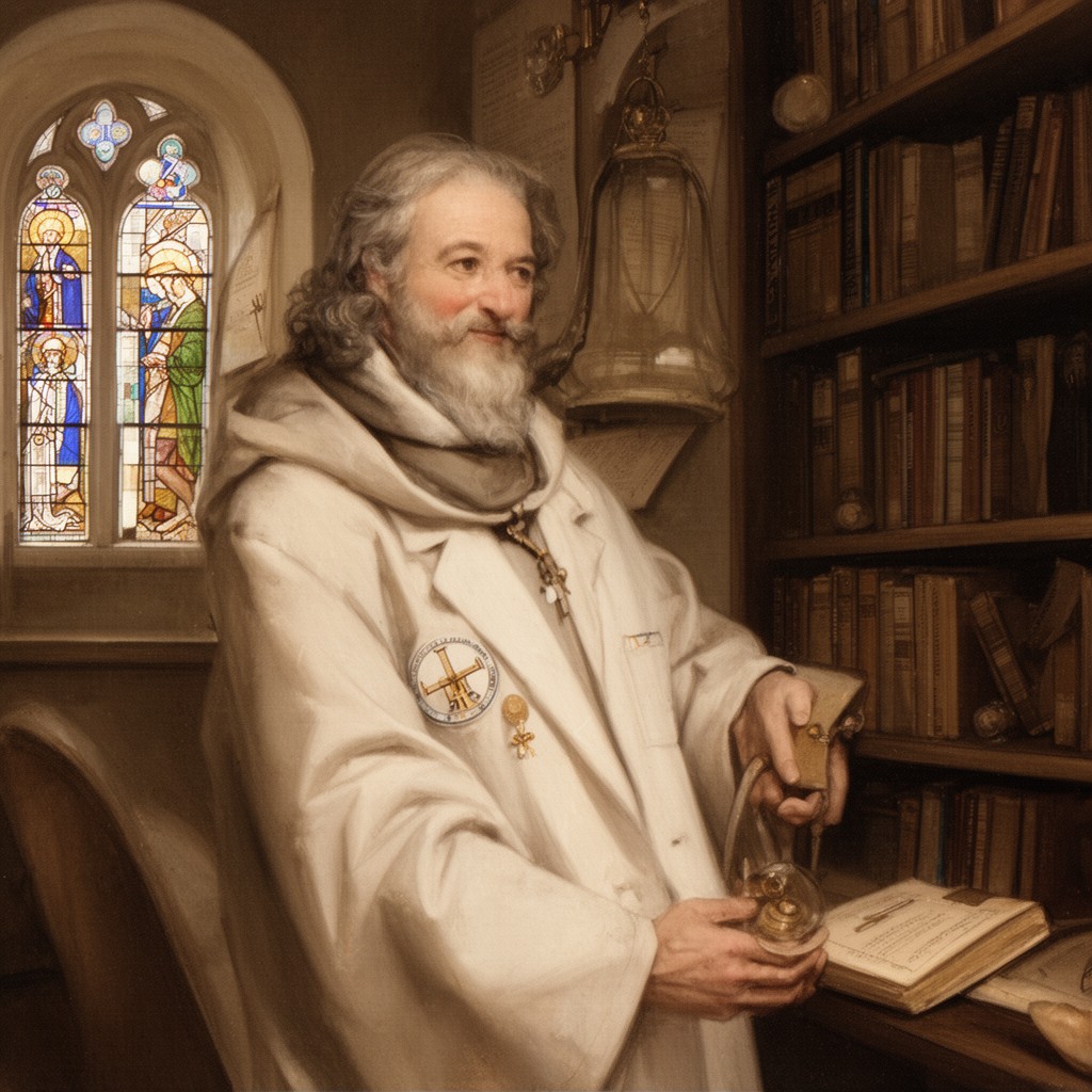 AI-generated illustration of Doctor of the Church