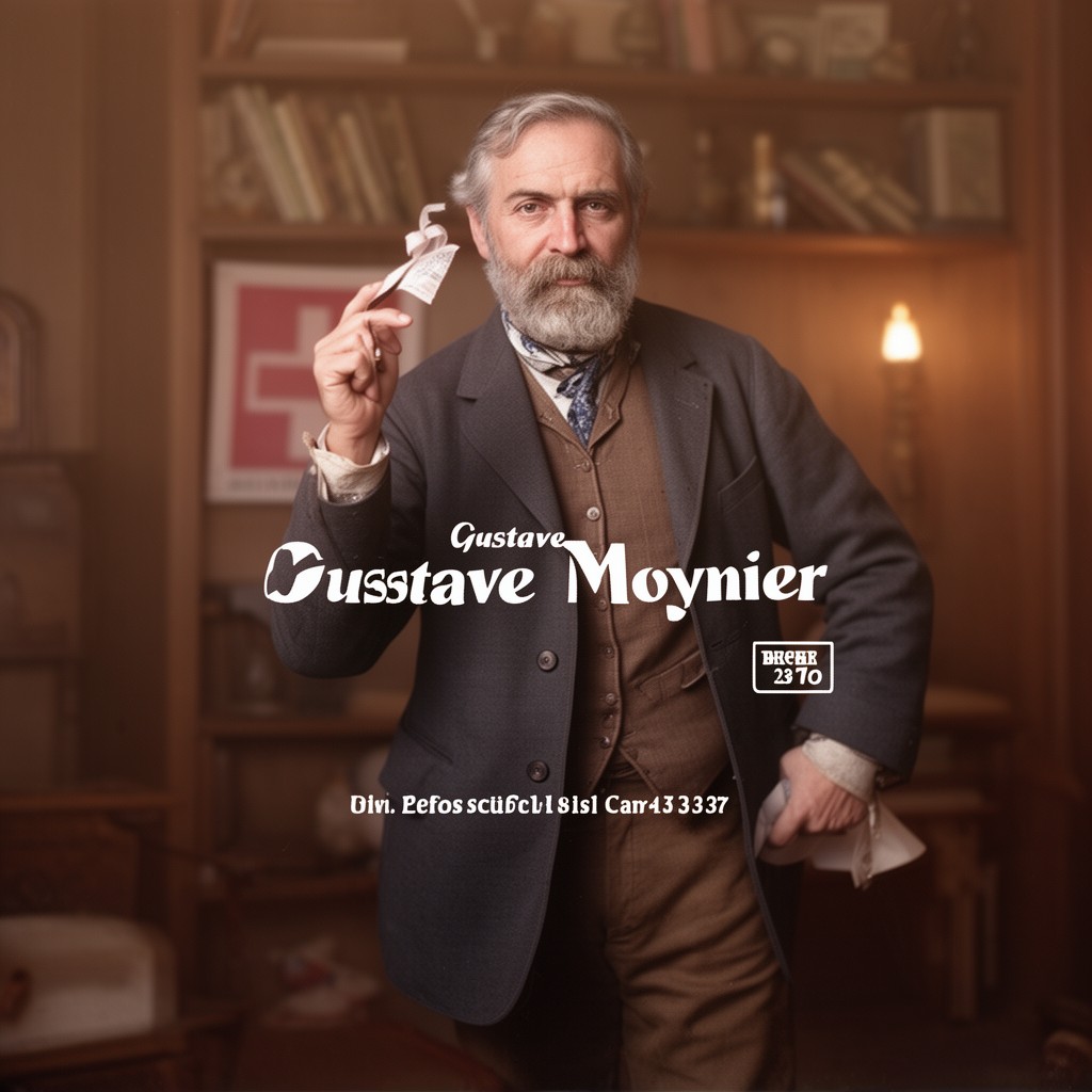 AI-generated illustration of Moynier