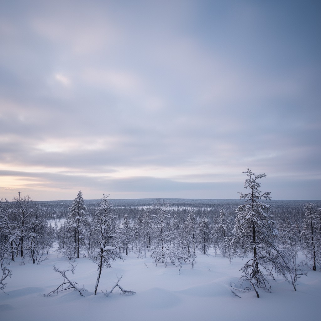 AI-generated illustration of Lapland