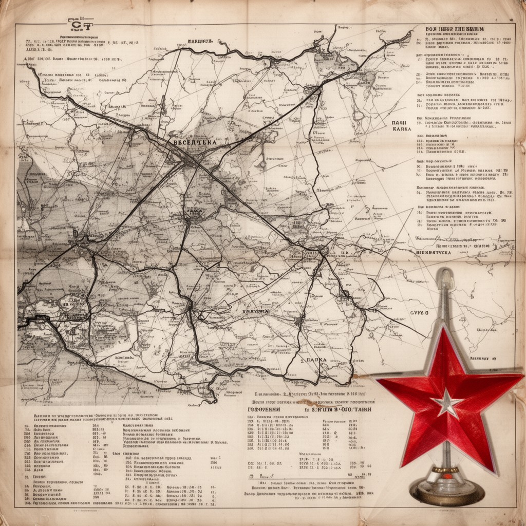 AI-generated illustration of Soviet–Finnish relations