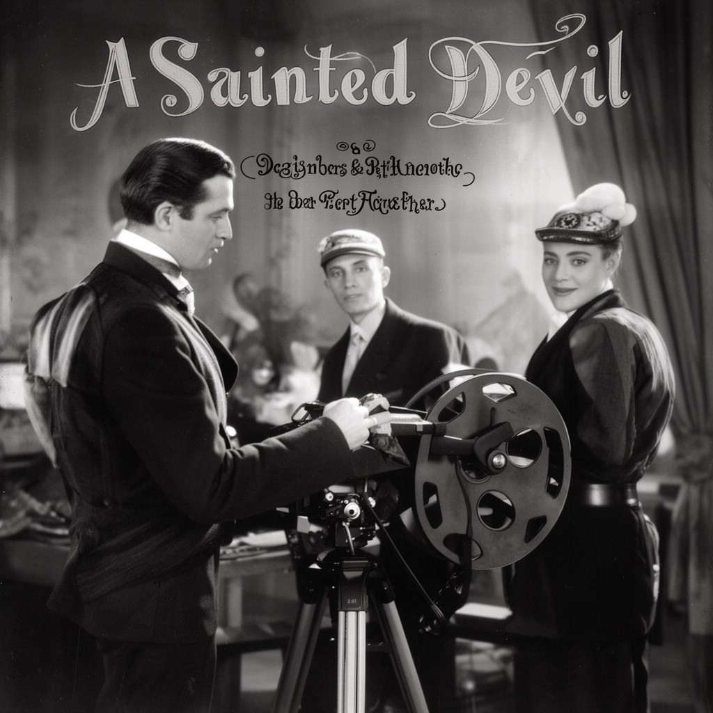 AI-generated illustration of A Sainted Devil (1924 film) – art direction