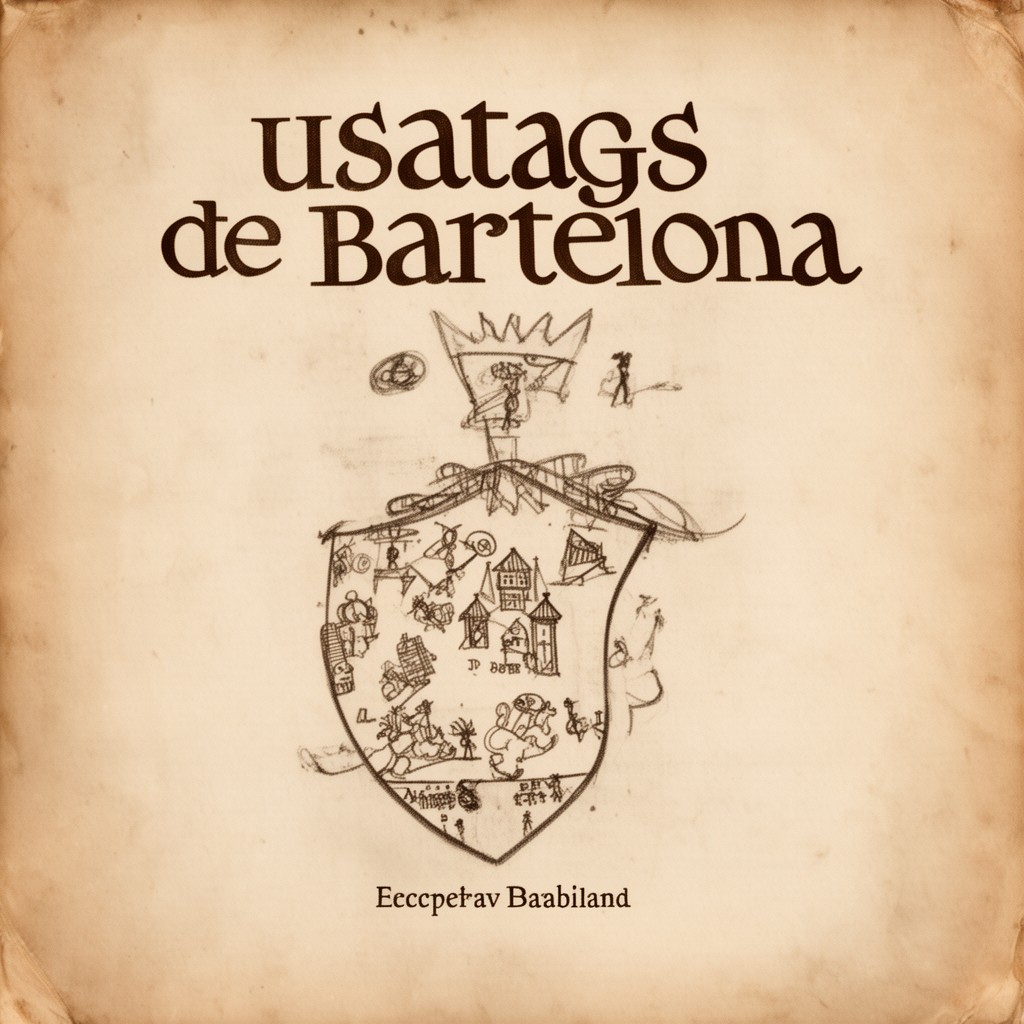 AI-generated illustration of Usatges de Barcelona