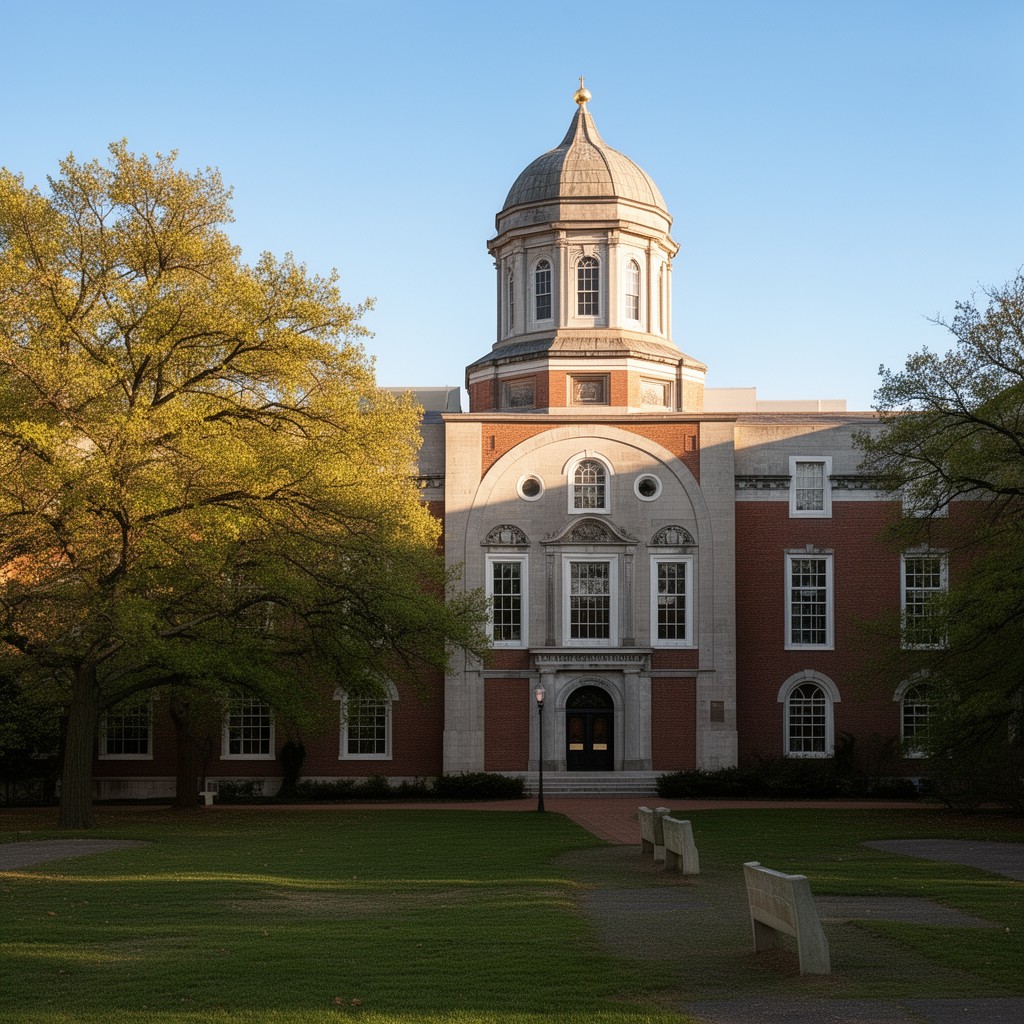 AI-generated illustration of Georgetown University