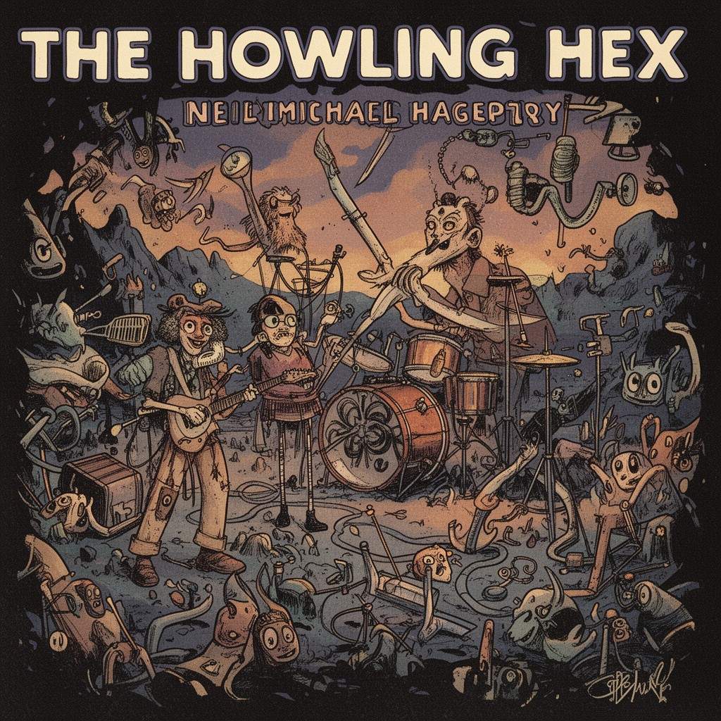 AI-generated illustration of The Howling Hex