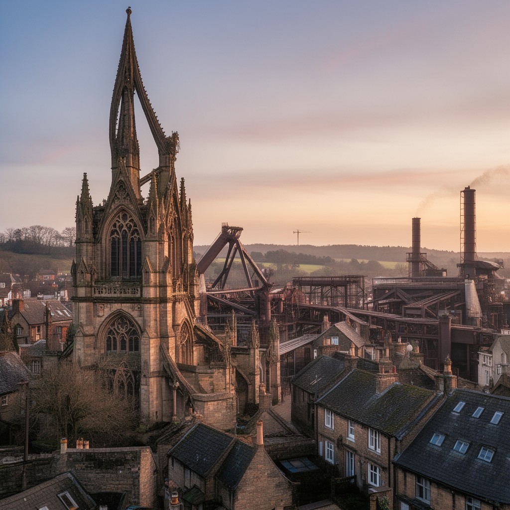AI-generated illustration of Chesterfield