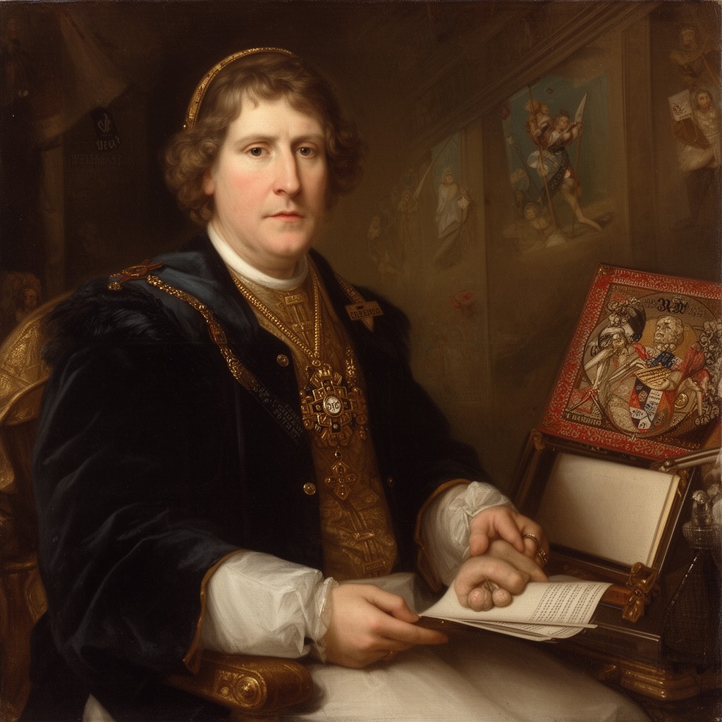AI-generated illustration of Prince-elector of Cologne