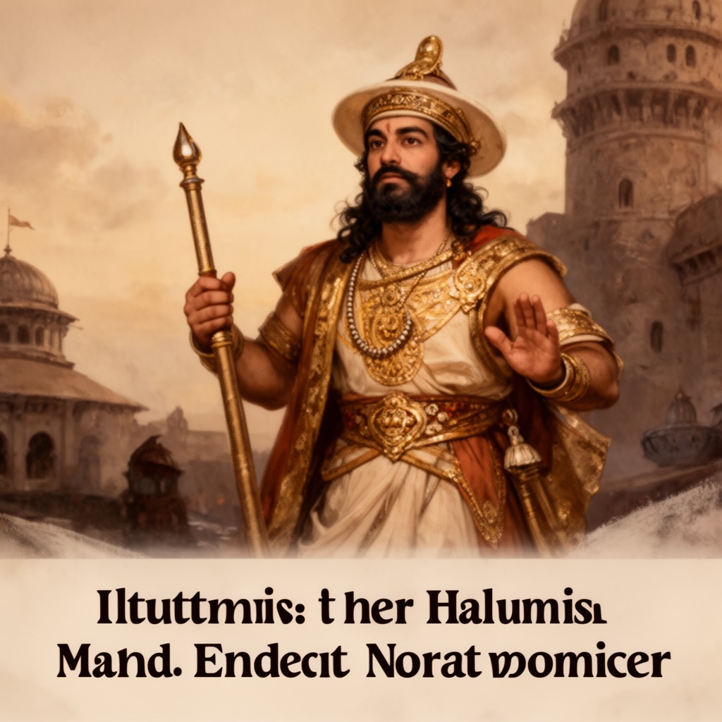 AI-generated illustration of Iltutmish