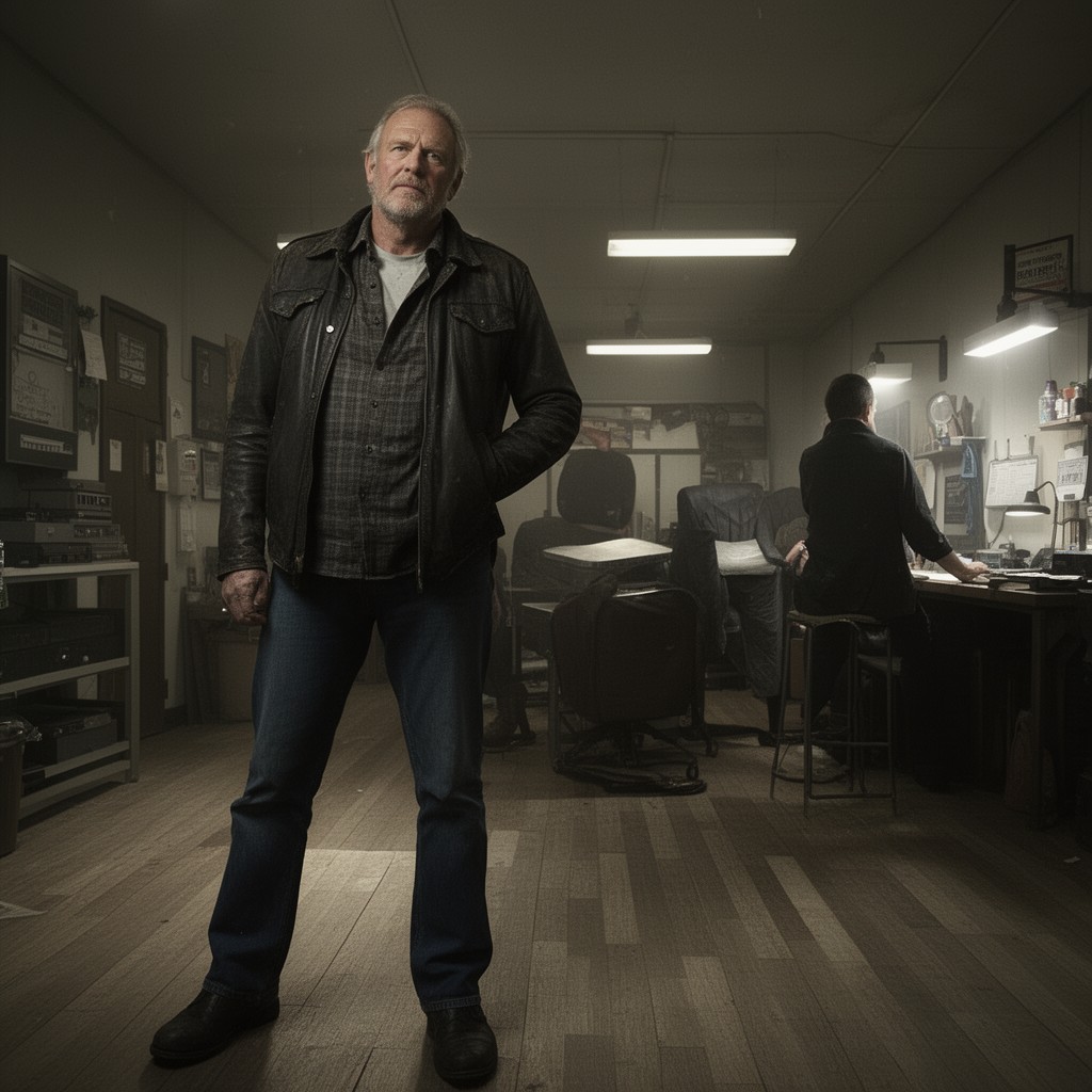 AI-generated illustration of David Morse