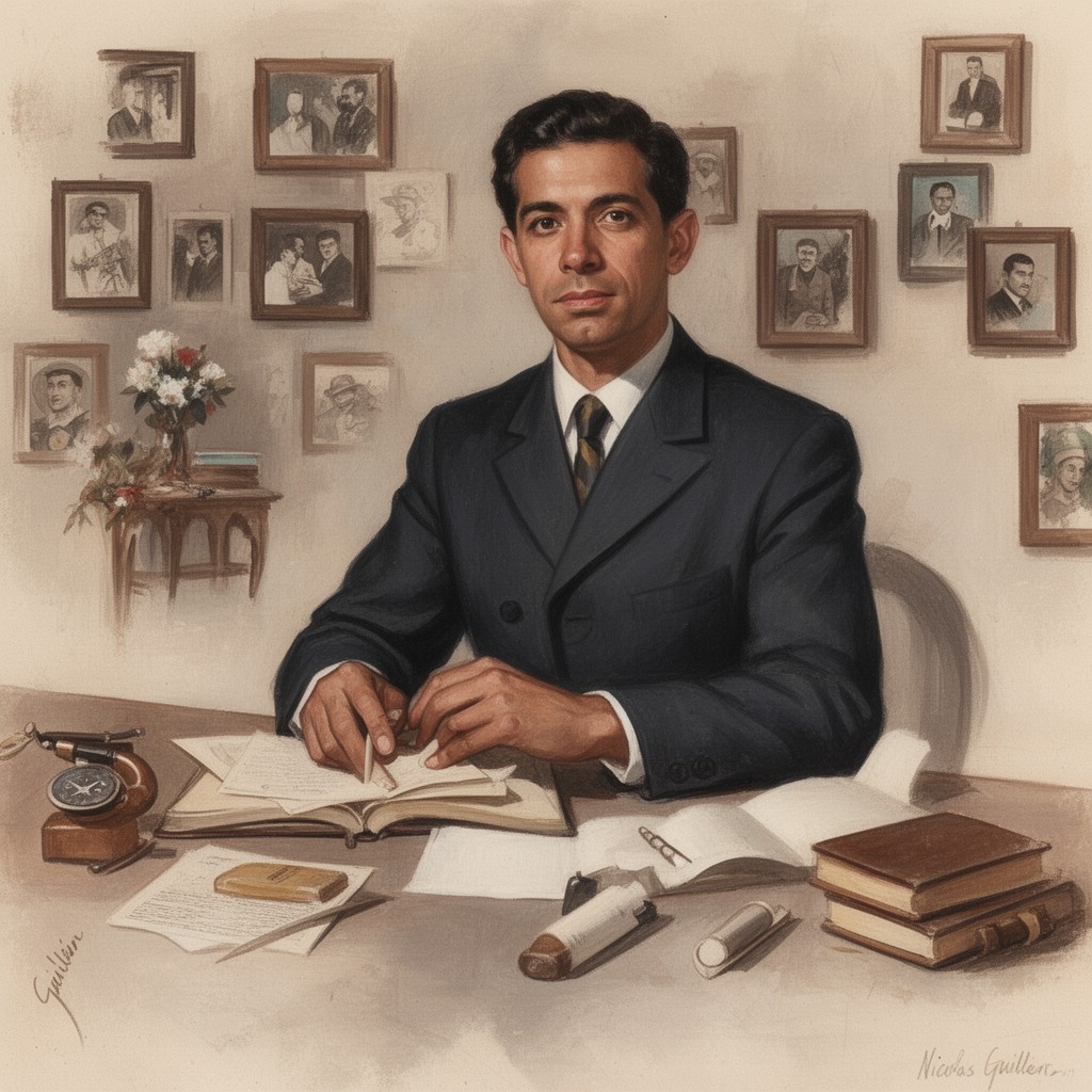 AI-generated illustration of Guillén
