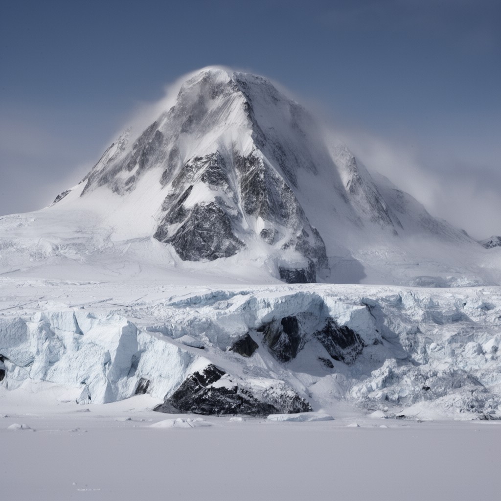 AI-generated illustration of Mount Jackson