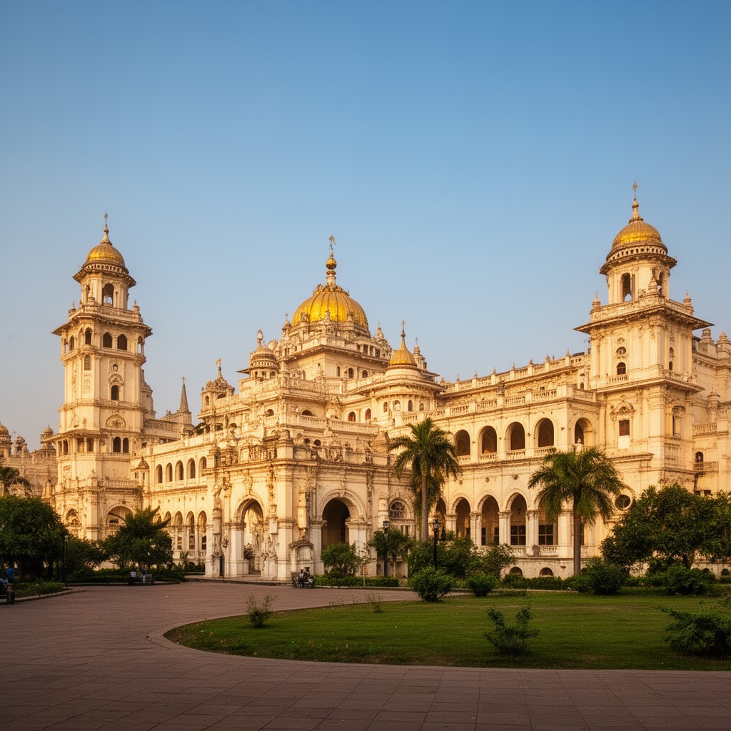 AI-generated illustration of Chowmahalla Palace