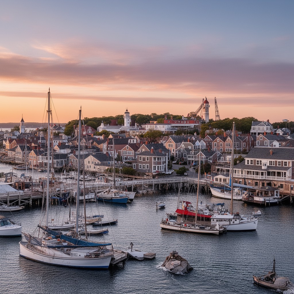 AI-generated illustration of Nantucket