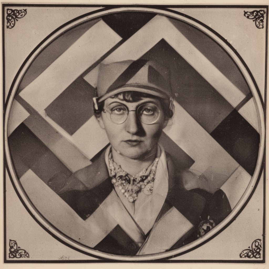 AI-generated illustration of National Socialist Women's League