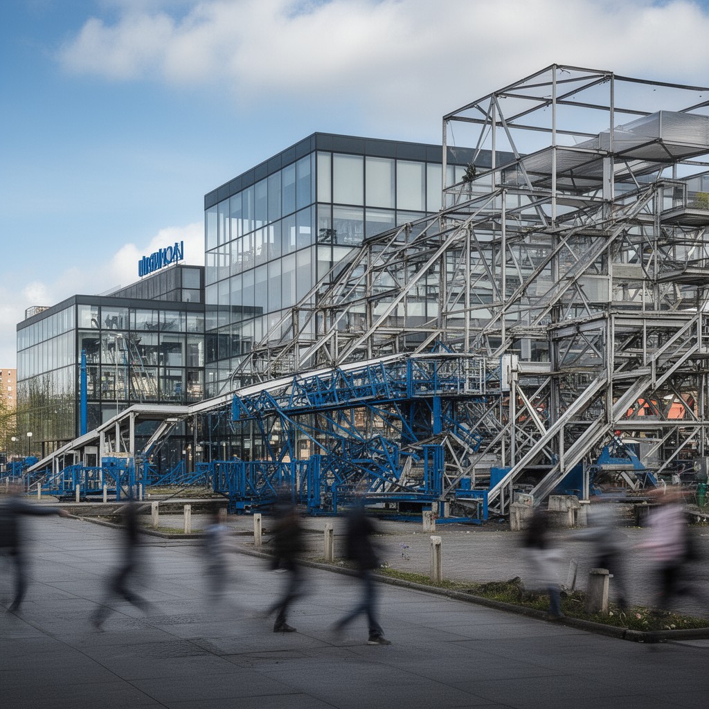 AI-generated illustration of Eindhoven University of Technology