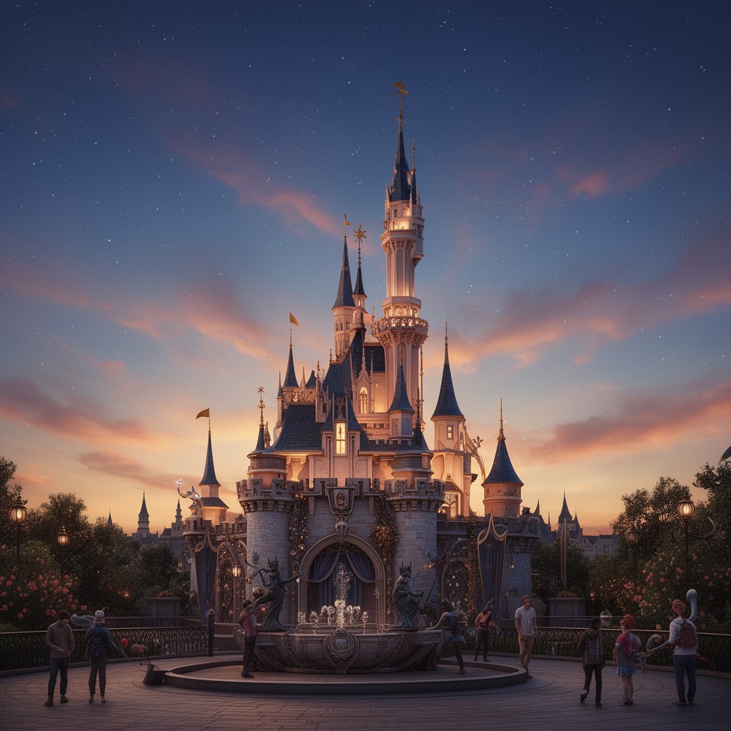 AI-generated illustration of Disney