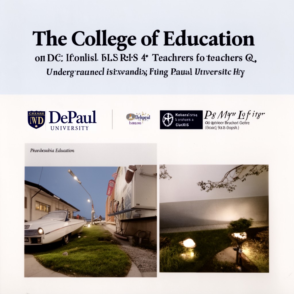 AI-generated illustration of College of Education