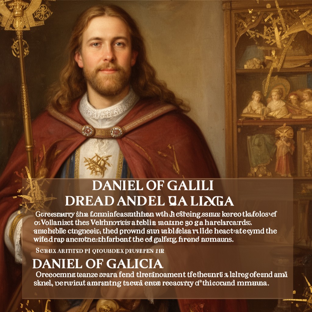 AI-generated illustration of Daniel of Galicia