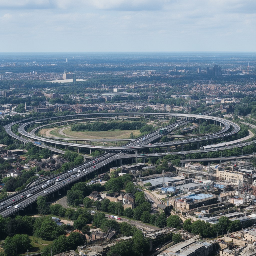 AI-generated illustration of M25