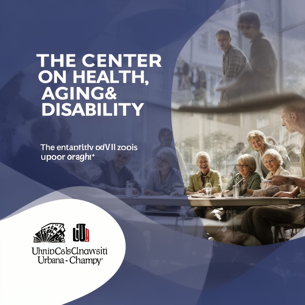 AI-generated illustration of Center on Health, Aging, and Disability