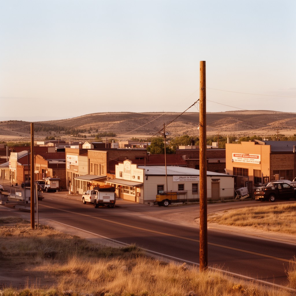 AI-generated illustration of Faith, South Dakota