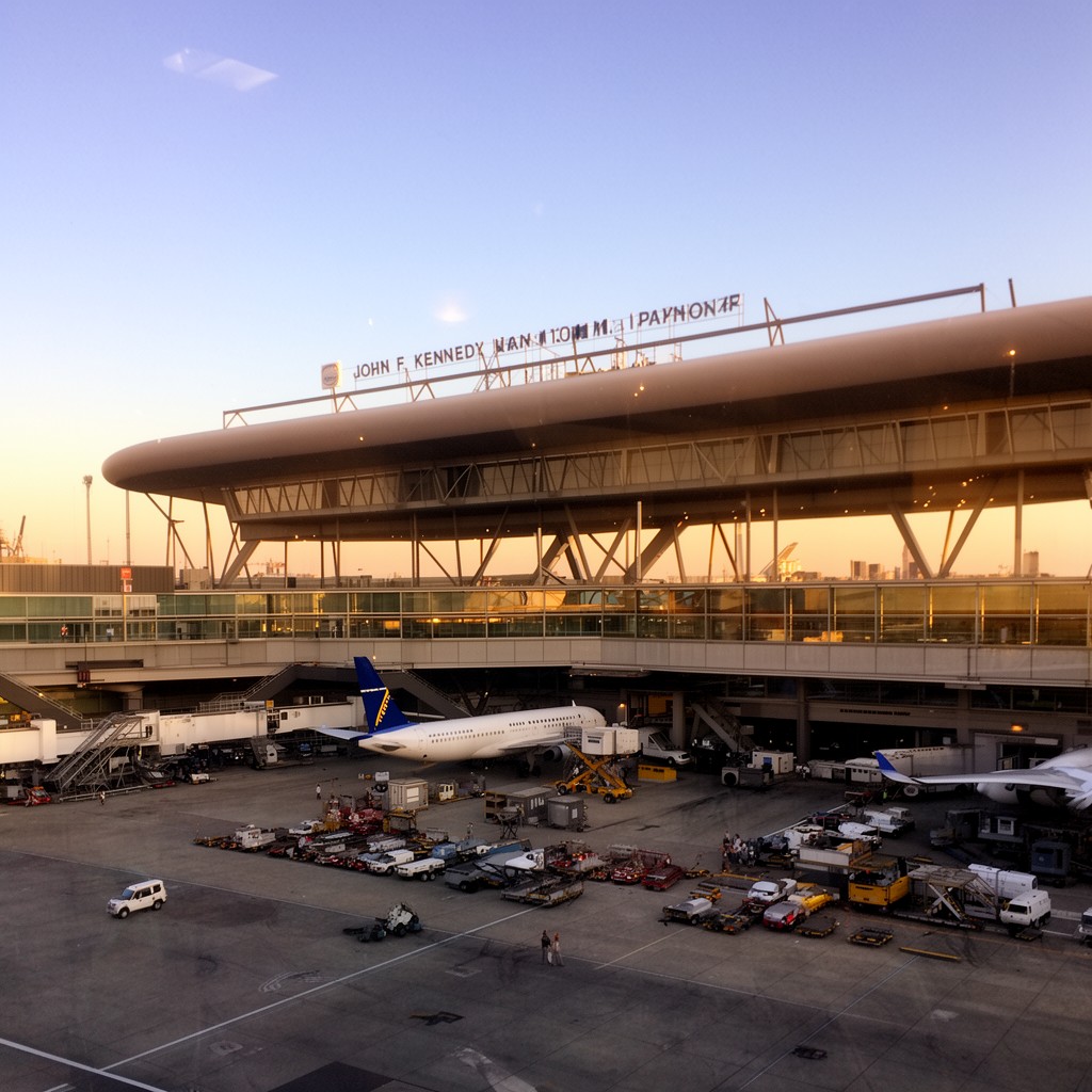 AI-generated illustration of John F. Kennedy International Airport