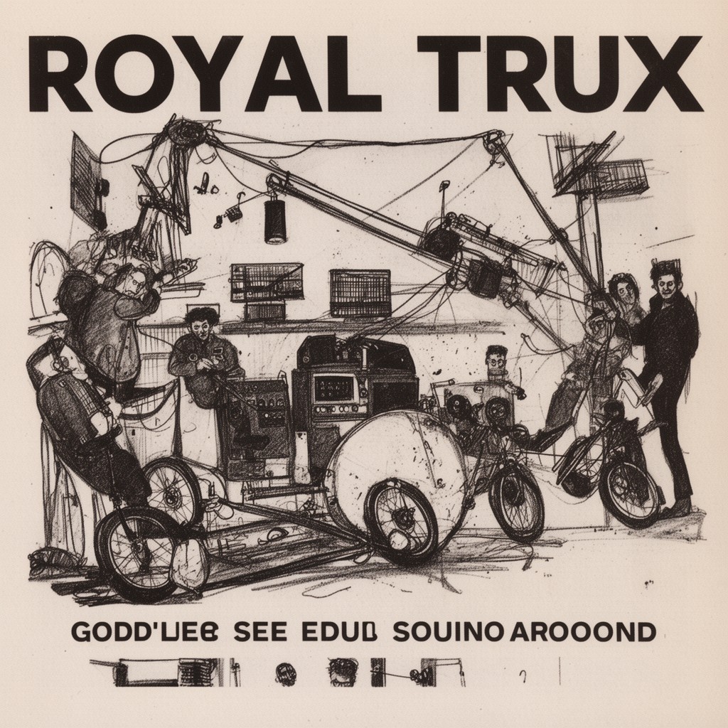AI-generated illustration of Royal Trux
