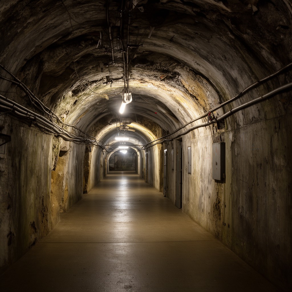 AI-generated illustration of Malinta Tunnel