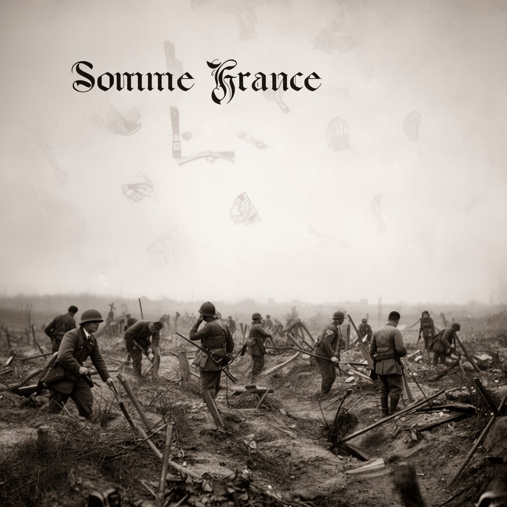 AI-generated illustration of Somme, France