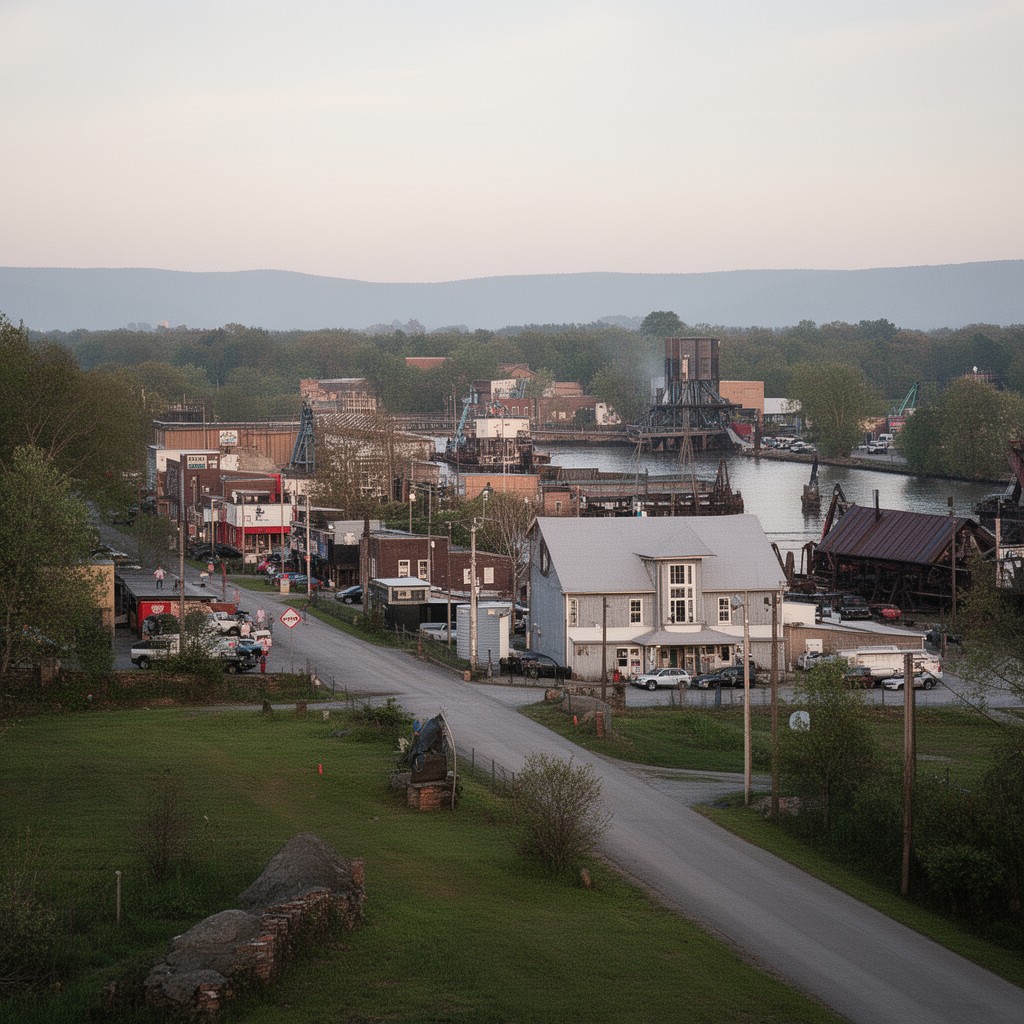 AI-generated illustration of McCracken County, Kentucky