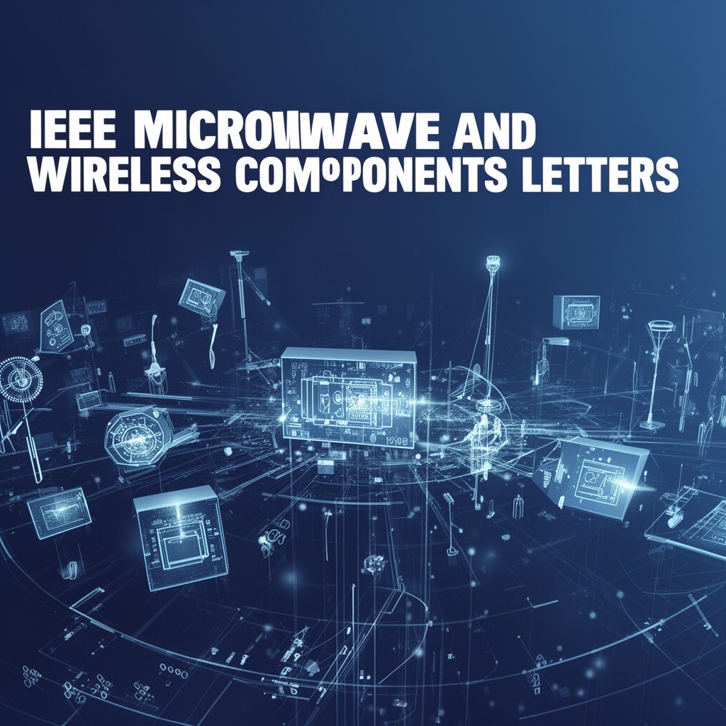 AI-generated illustration of IEEE Microwave and Wireless Components Letters