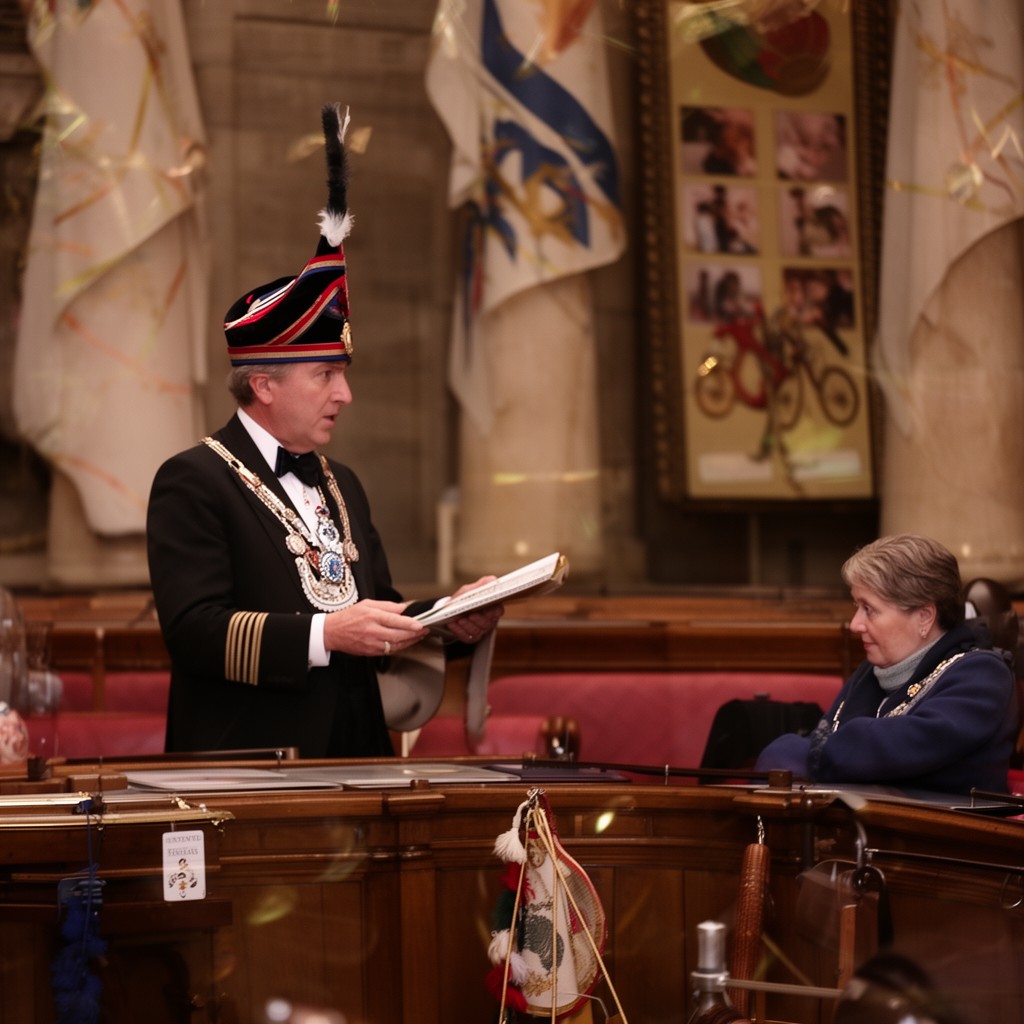 AI-generated illustration of Lord Mayor