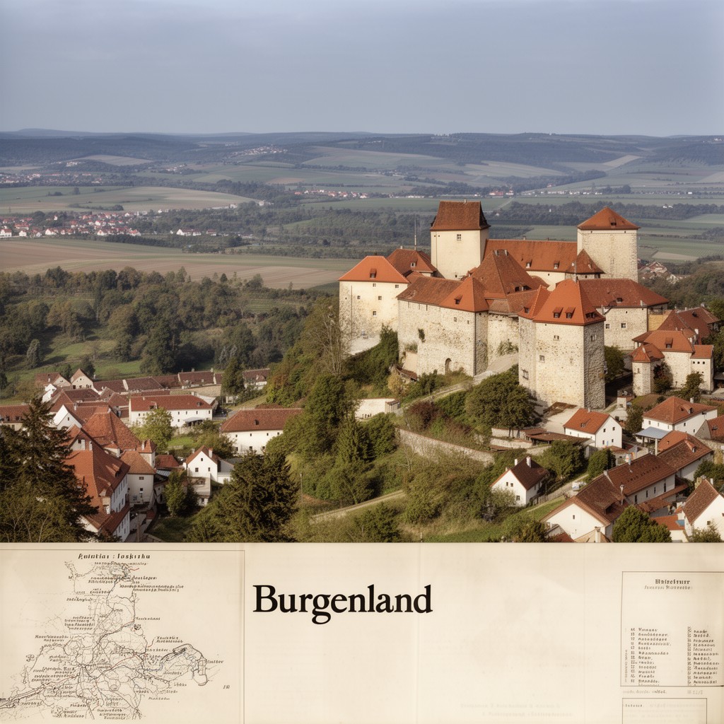 AI-generated illustration of Burgenland