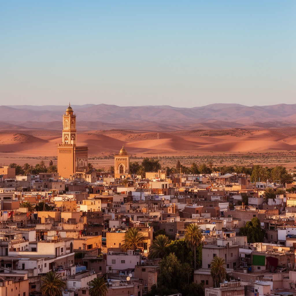 AI-generated illustration of Morocco