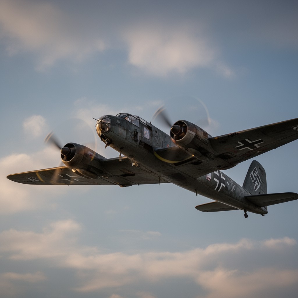 AI-generated illustration of Junkers Ju 88
