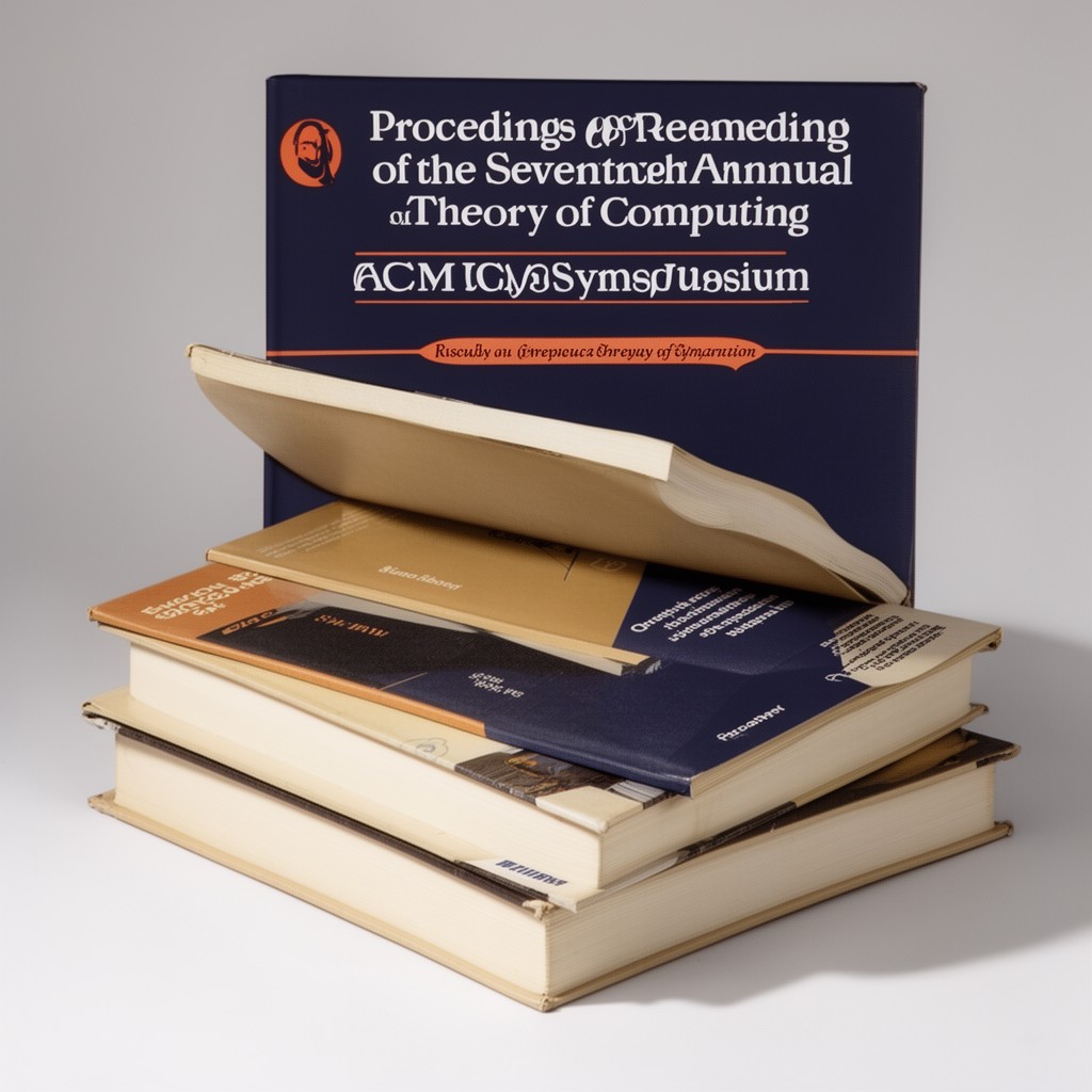 AI-generated illustration of Proceedings of the Seventeenth Annual ACM Symposium on Theory of Computing