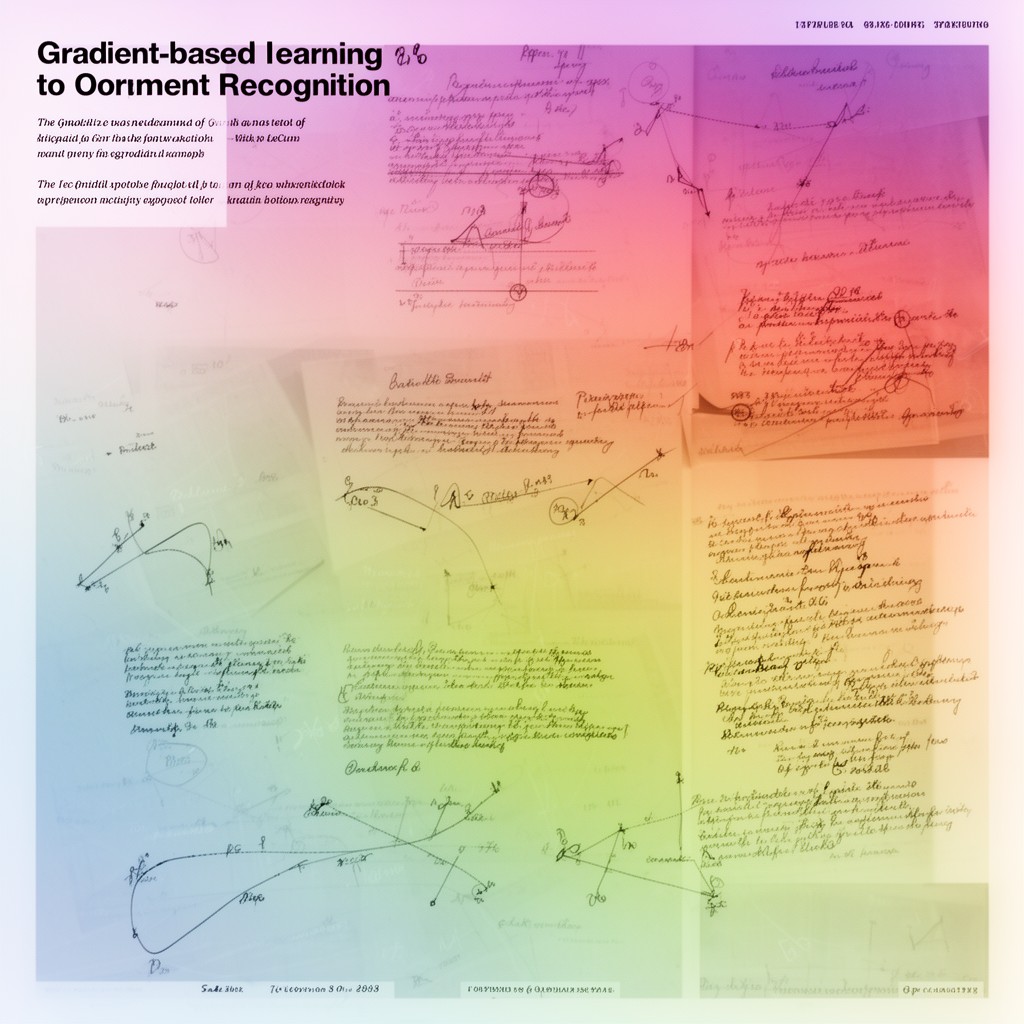 AI-generated illustration of Gradient-based learning applied to document recognition
