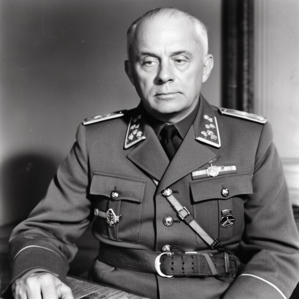 AI-generated illustration of Gerd von Rundstedt