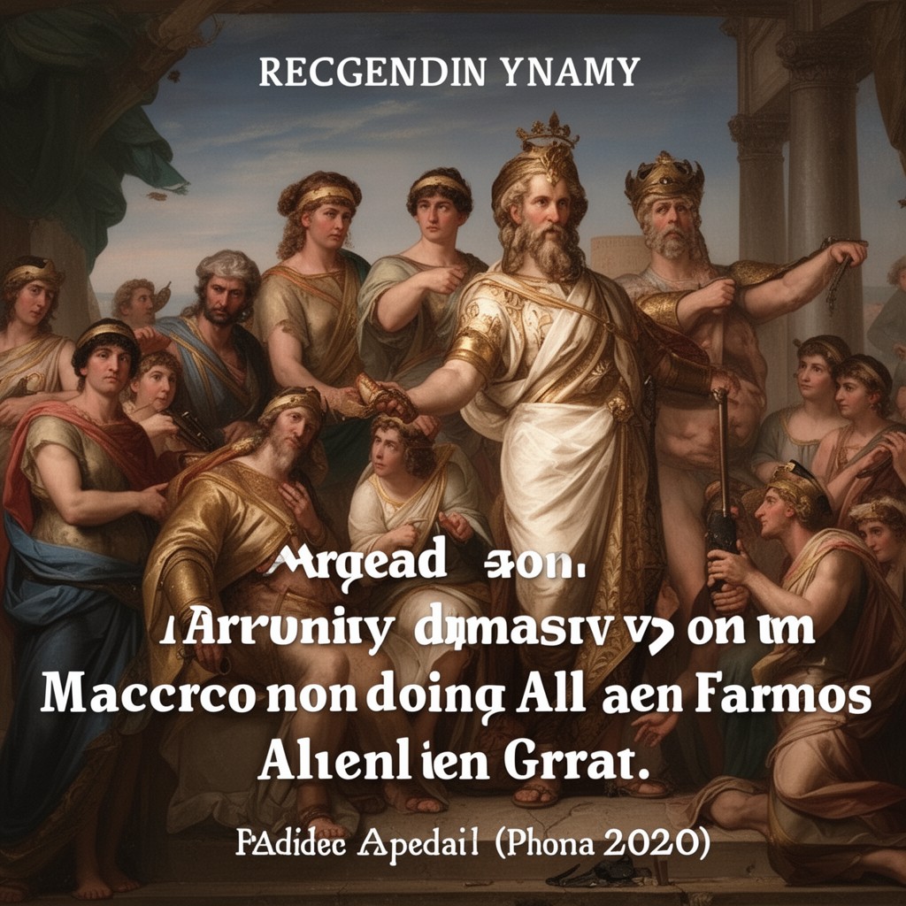 AI-generated illustration of Argead dynasty