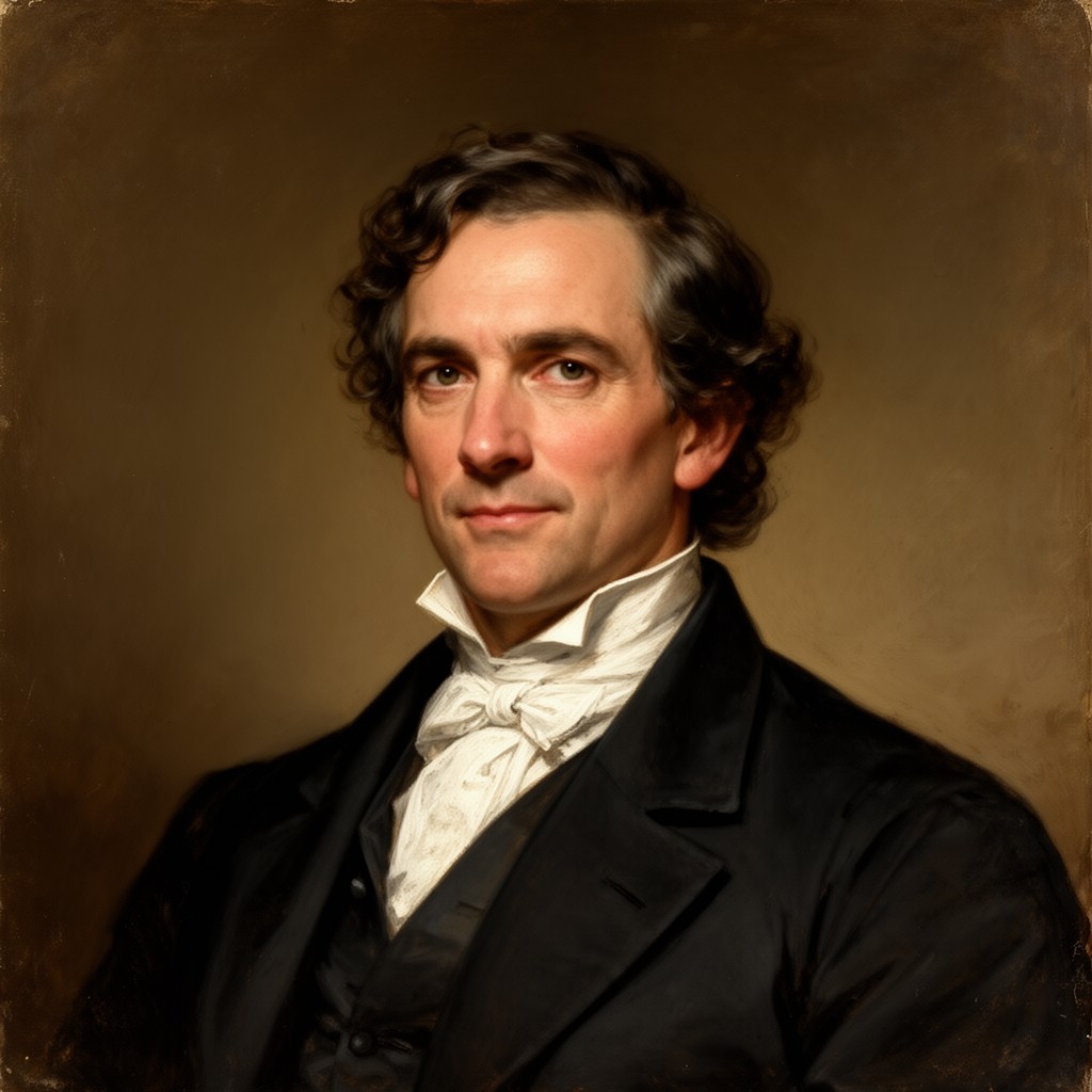 AI-generated illustration of Francis West Lewis