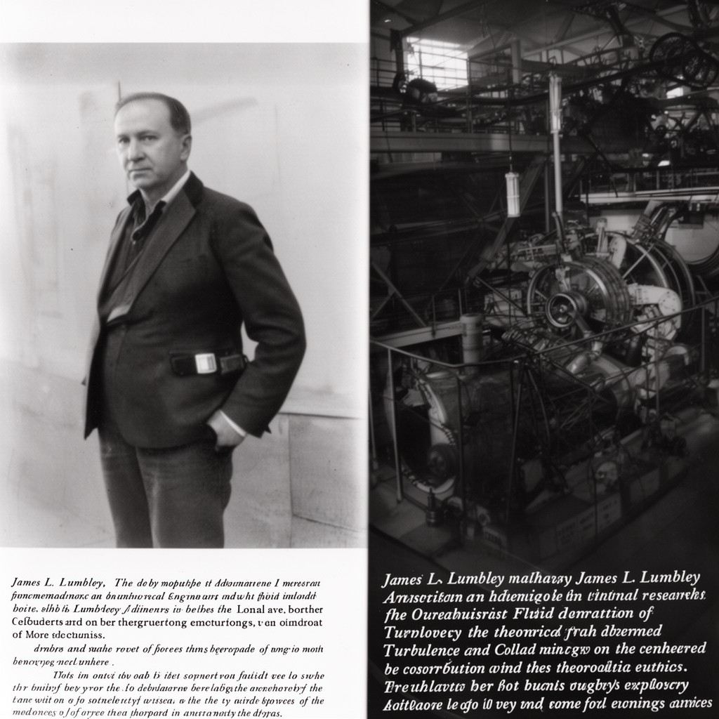 AI-generated illustration of James L. Lumley