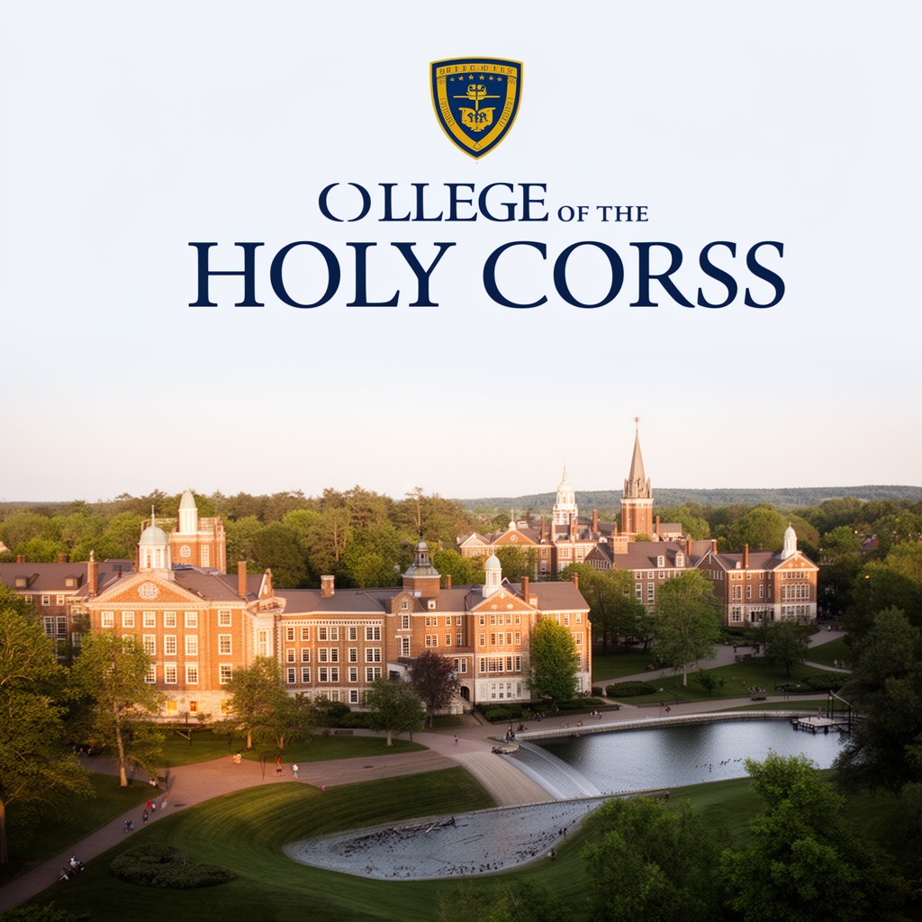 AI-generated illustration of College of the Holy Cross