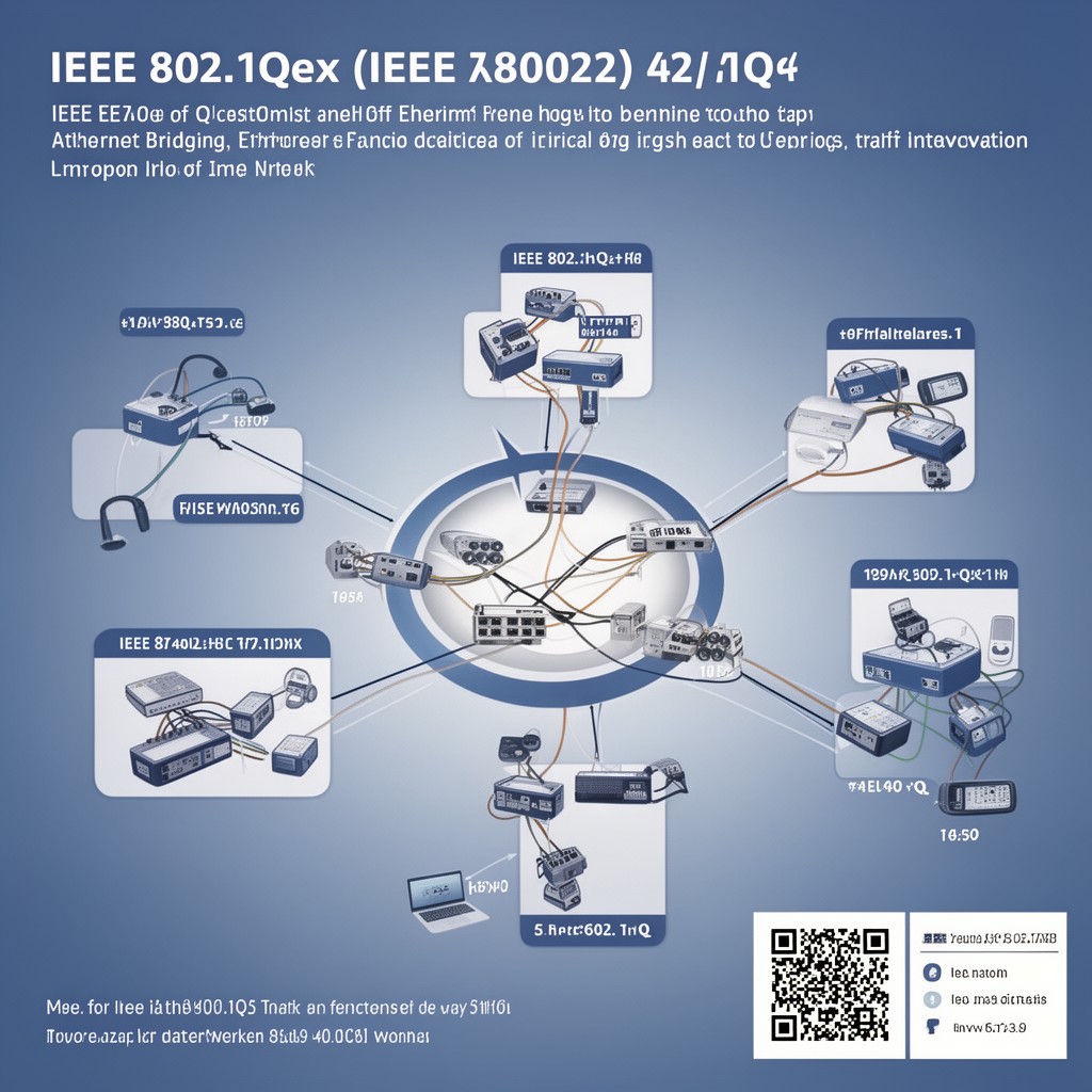 AI-generated illustration of IEEE 802.1Qex