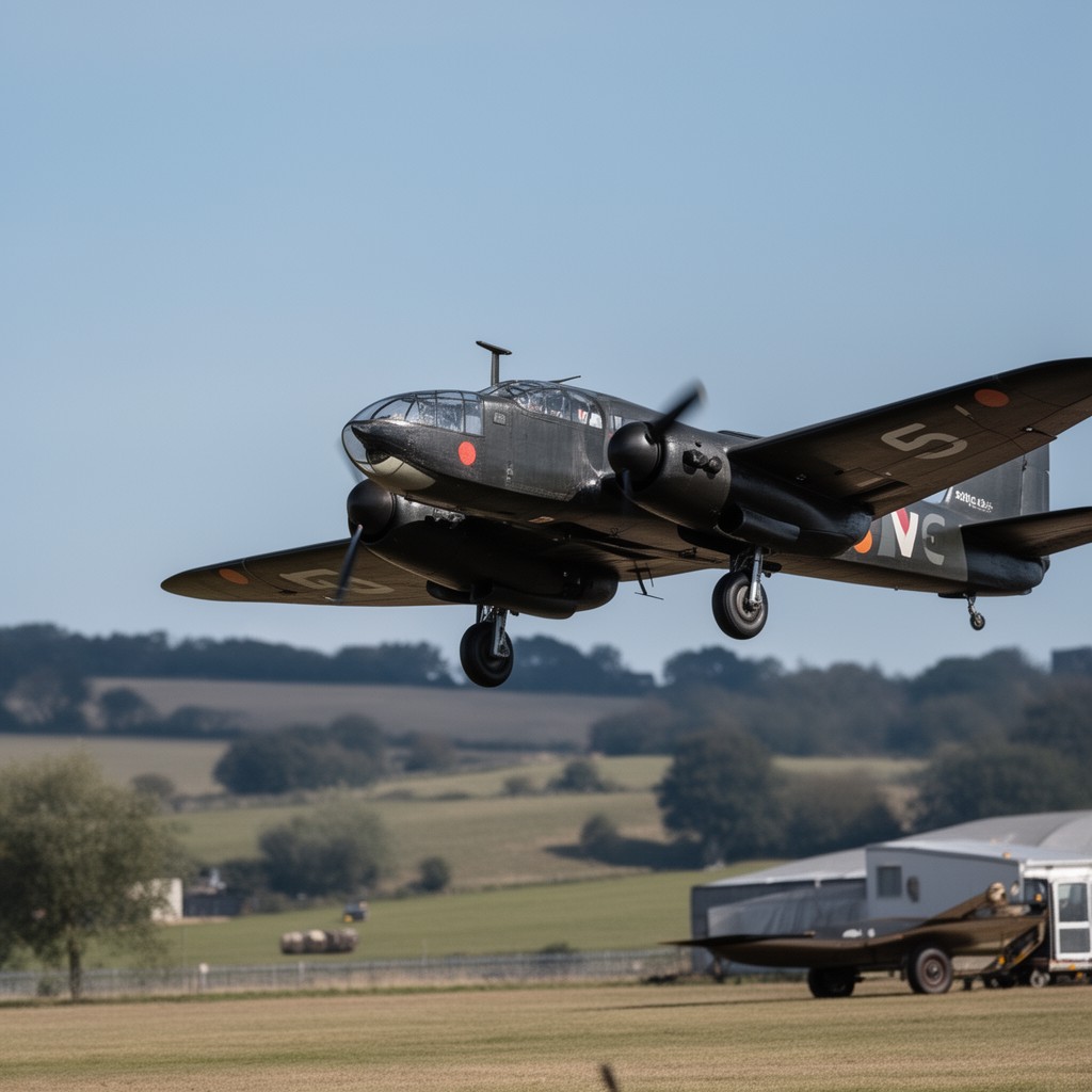 AI-generated illustration of Bristol Blenheim